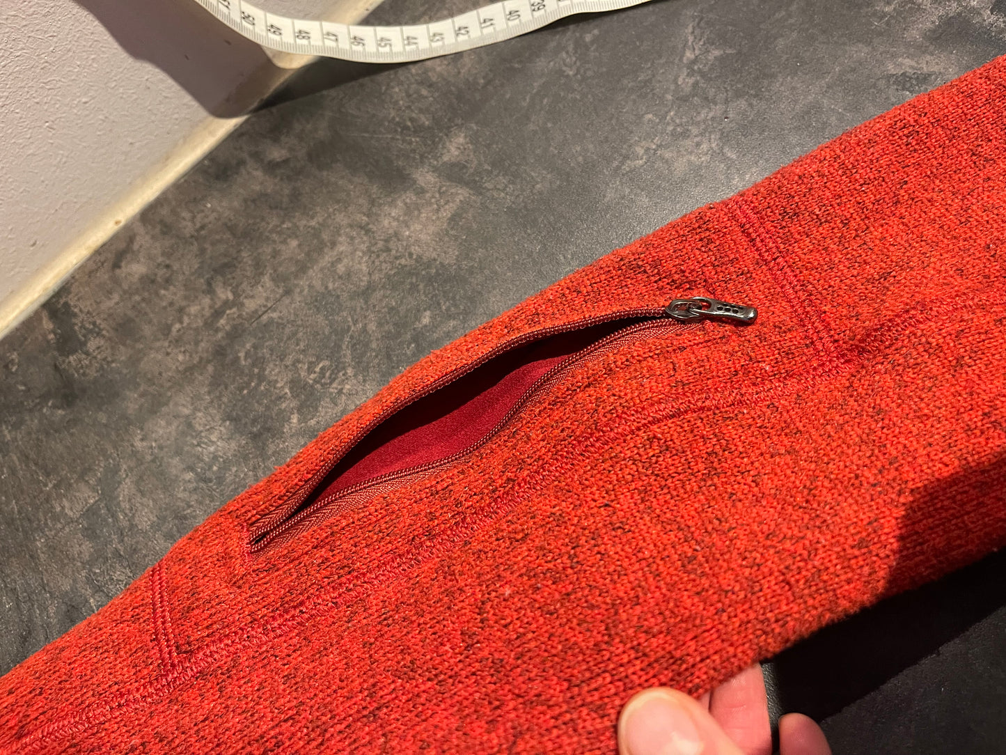 Zipper Jacke Patagonia (S Damen) Better Fleece Hoodie rot