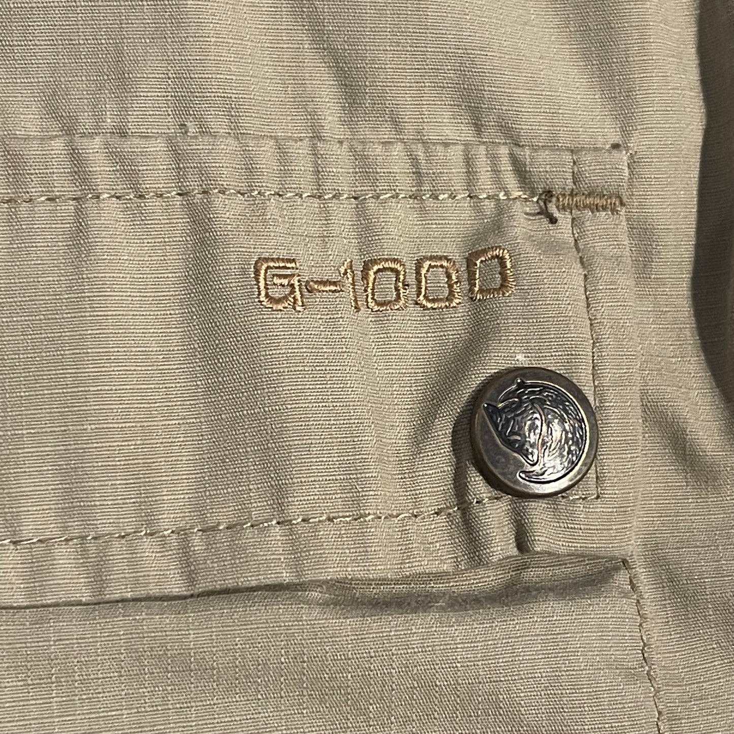 2in1 Jacke & Weste von Fjällräven G-1000 (XL Herren) beige