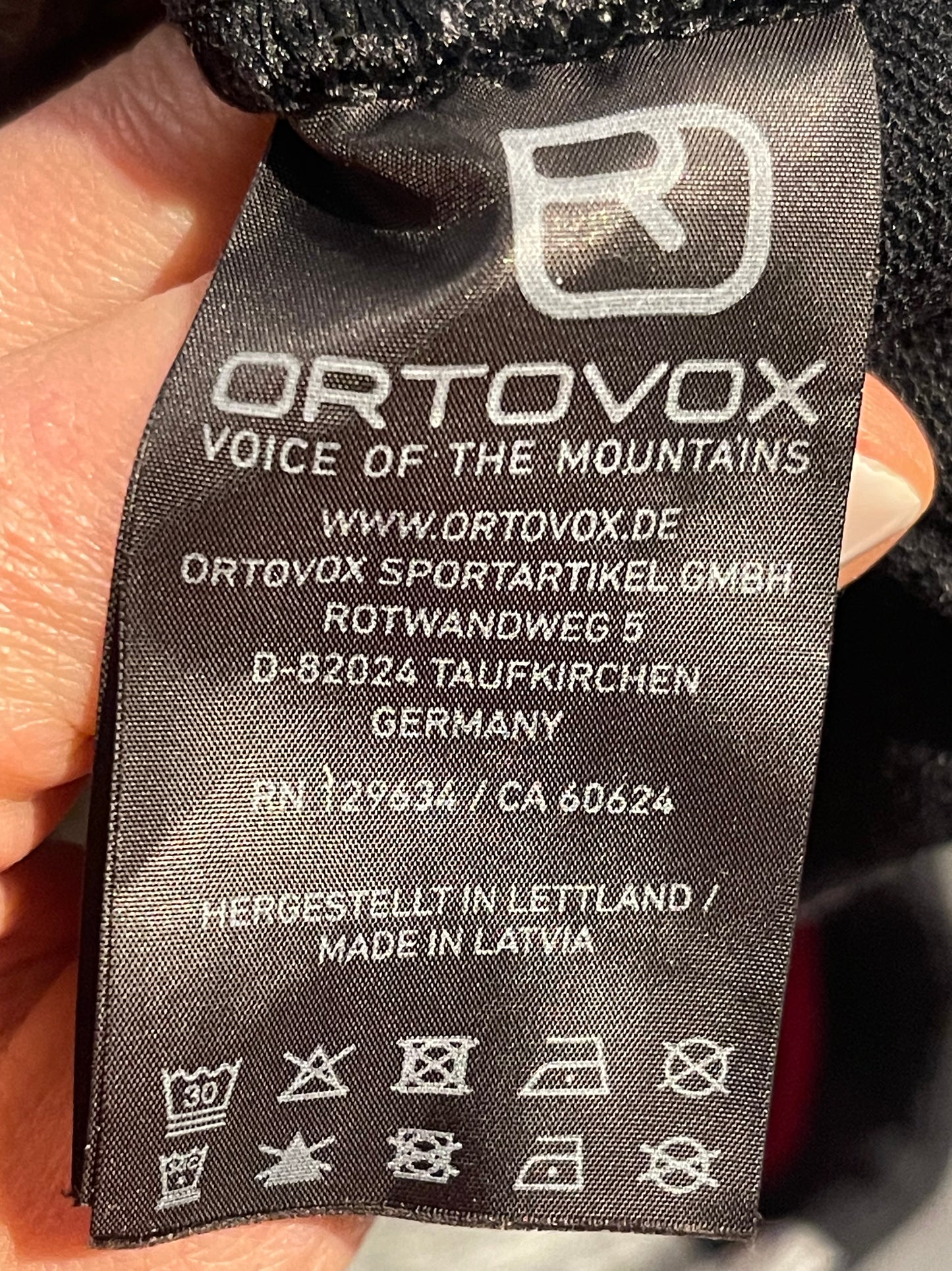 Ski Touren Hose von Ortovox Merino (S Damen) Schoeller schwarz