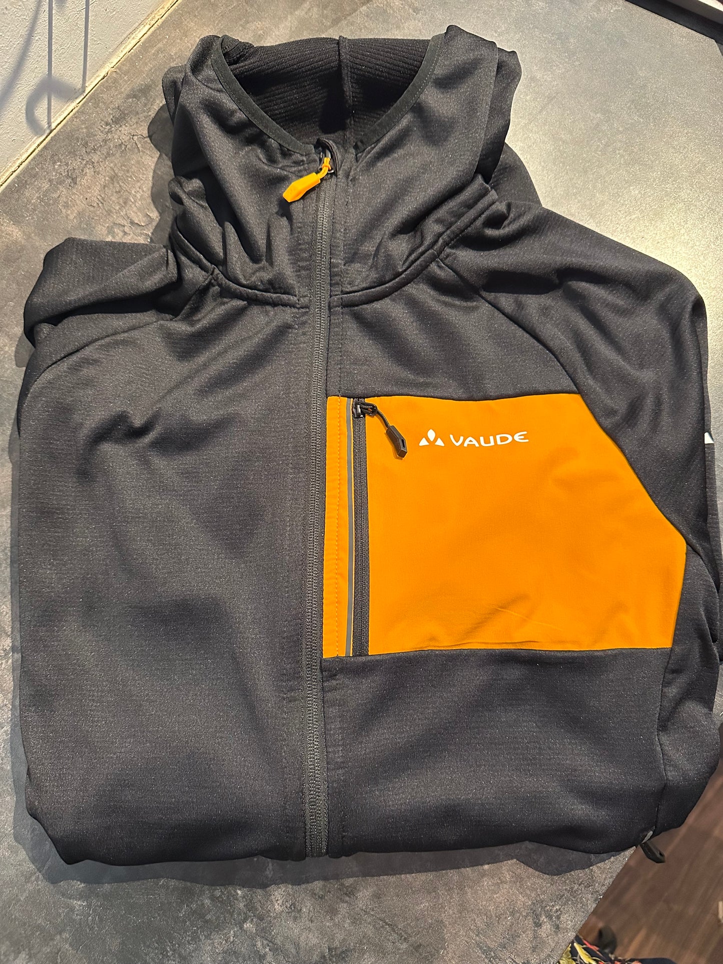Fleece Jacke von Vaude (M /50 Herren) Zip Hoody schwarz