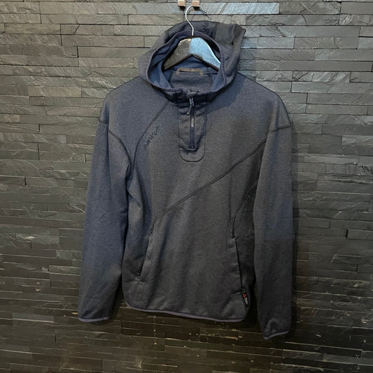 Hoodie von Mammut (M Herren) Sweatshirt Zipper Pullover grau- blau