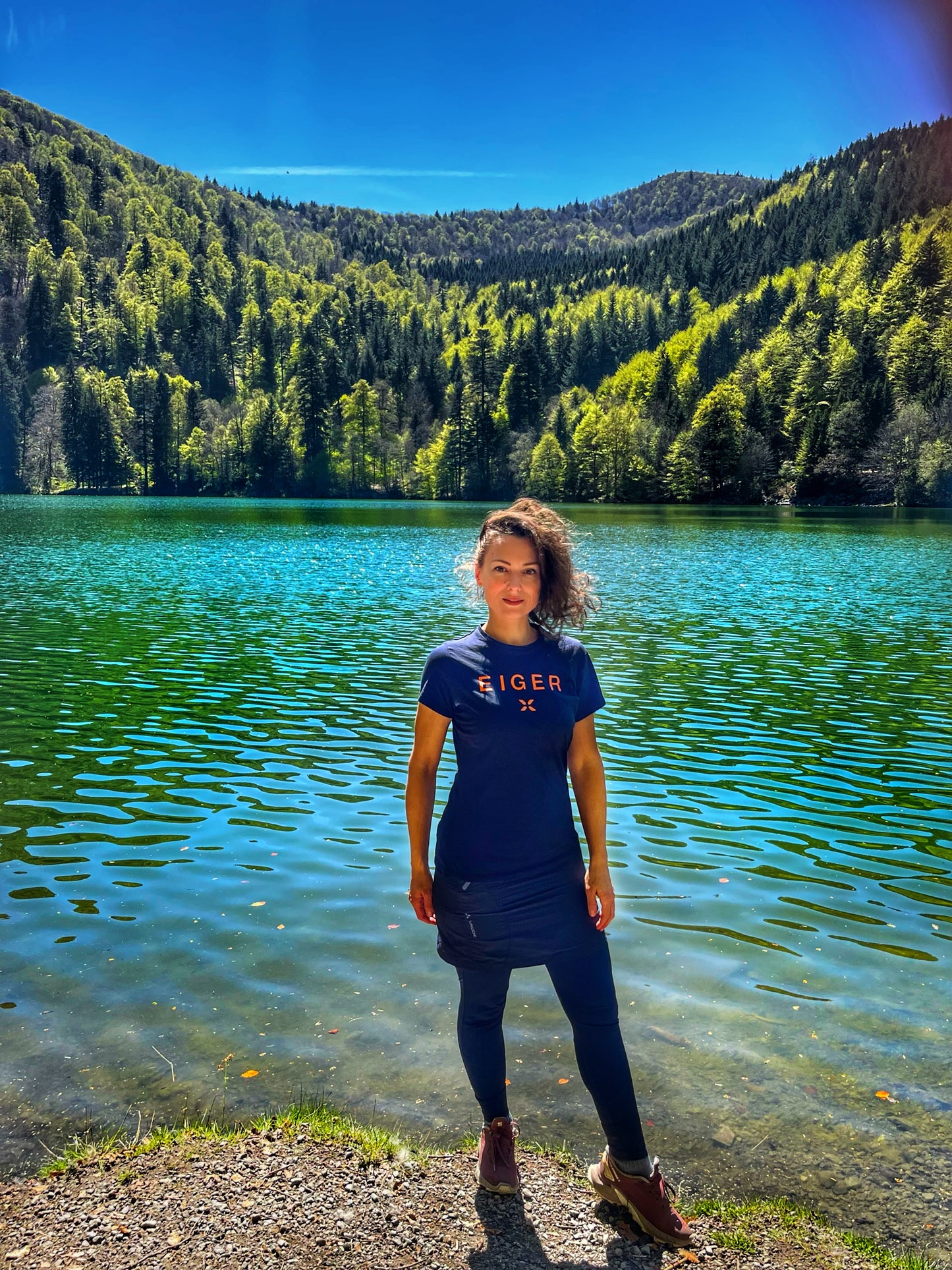 Leggings von Mammut mit Seitentaschen (S Damen) dunkelblau - wanderlich.com