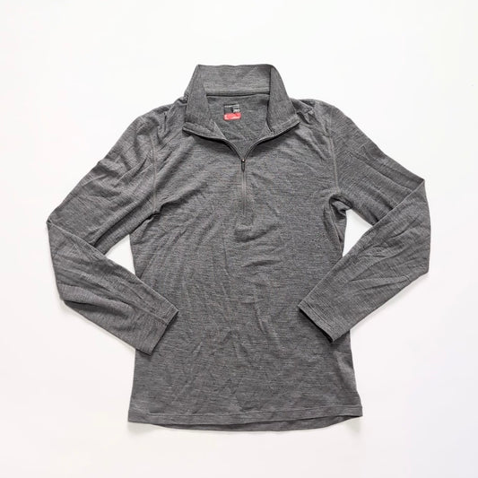 Longsleeve von Icebreaker Merino 260 (S Herren) Half Zip grau
