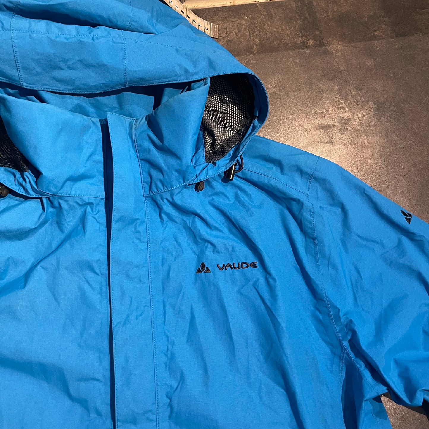 Regen Jacke von Vaude 2,5 L (M /50 Herren) blau