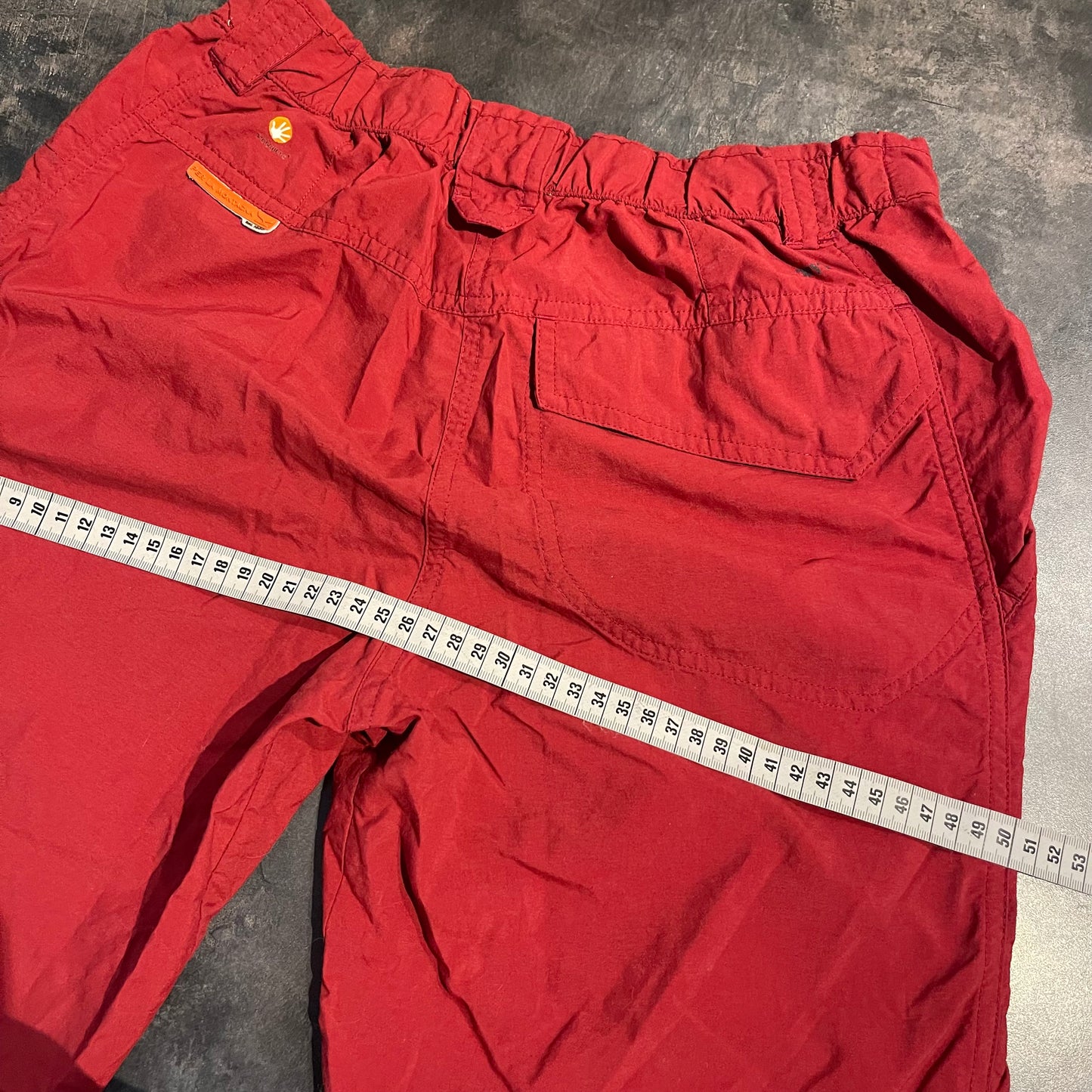 Wander Hose von Salewa (Damen XS) 2 in 1 dunkelrot