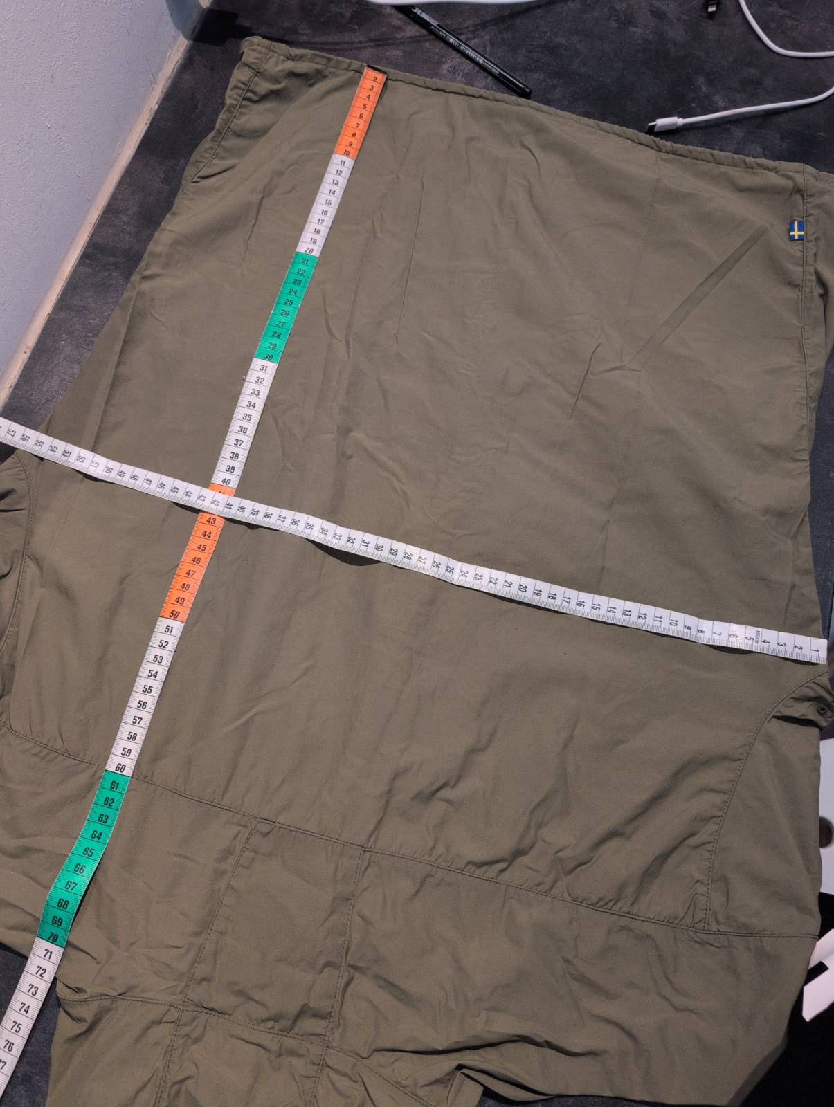 Fjällräven Regen Jacke (S Herren) HIGH COAST khaki - wanderlich.com