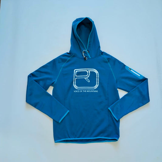 Hoodie von Ortovox Merino inside (M Herren) Fleece Pullover blau