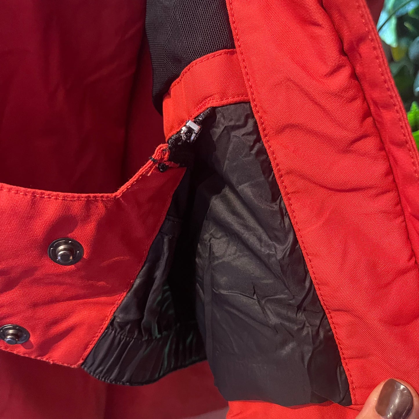 Ski Anzug von Mammut ( M ) Goretex Jacke Hose warm gefüttert rot
