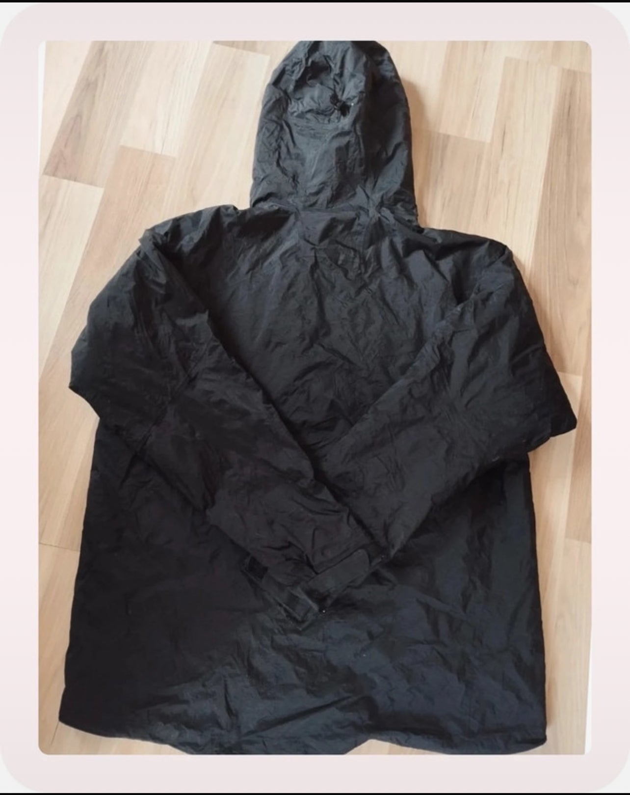 Gefütterte Regen Jacke von Patagonia (XL Herren) schwarz