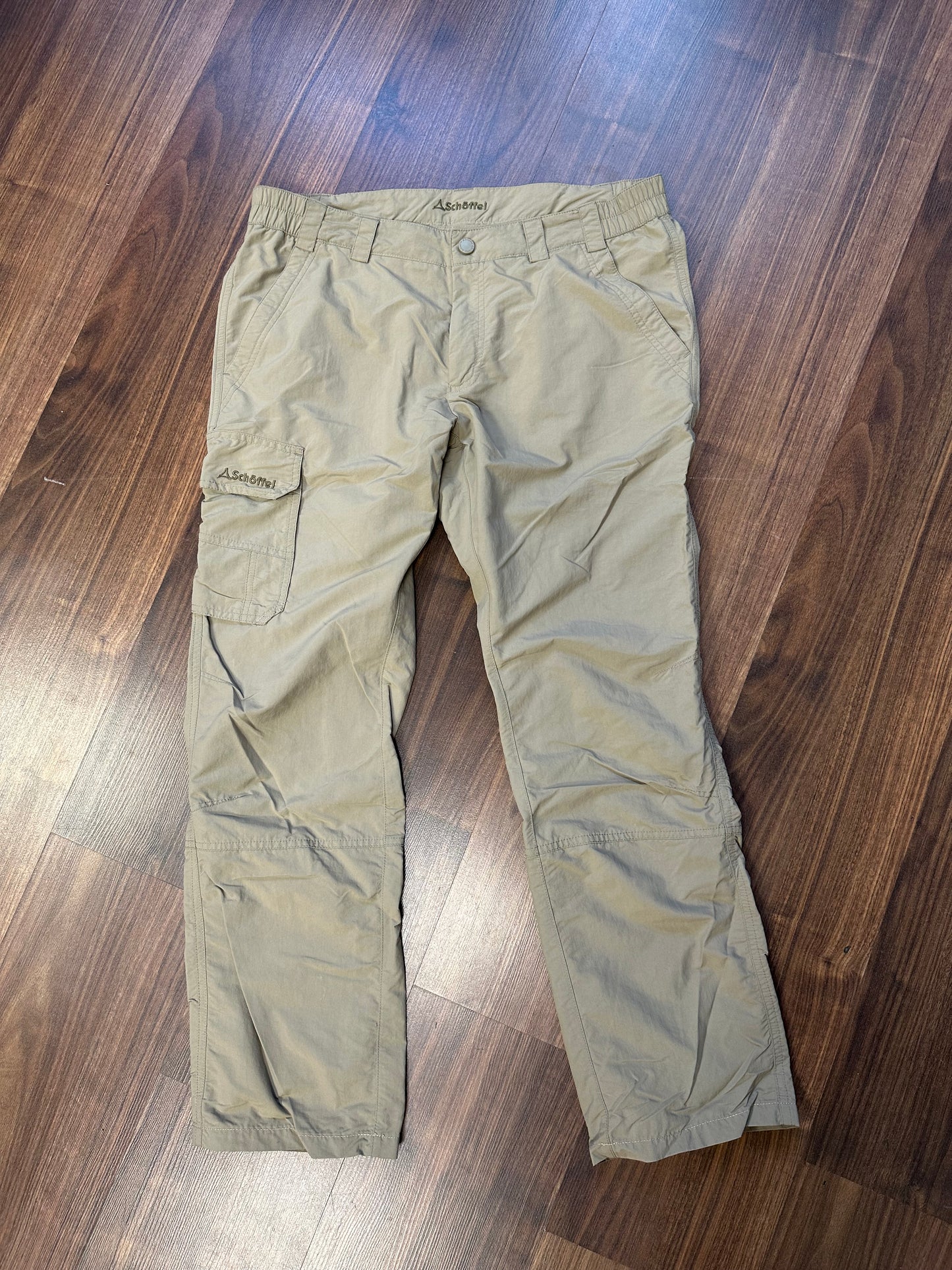 Leichte Outdoor Hose von Schöffel (L kurz Herren) beige