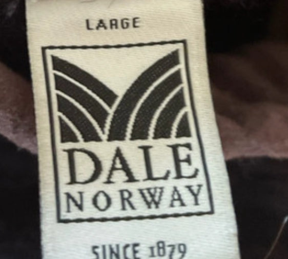 Strick Pullover Dale of Norway (L Herren) Zipper dunkelblau