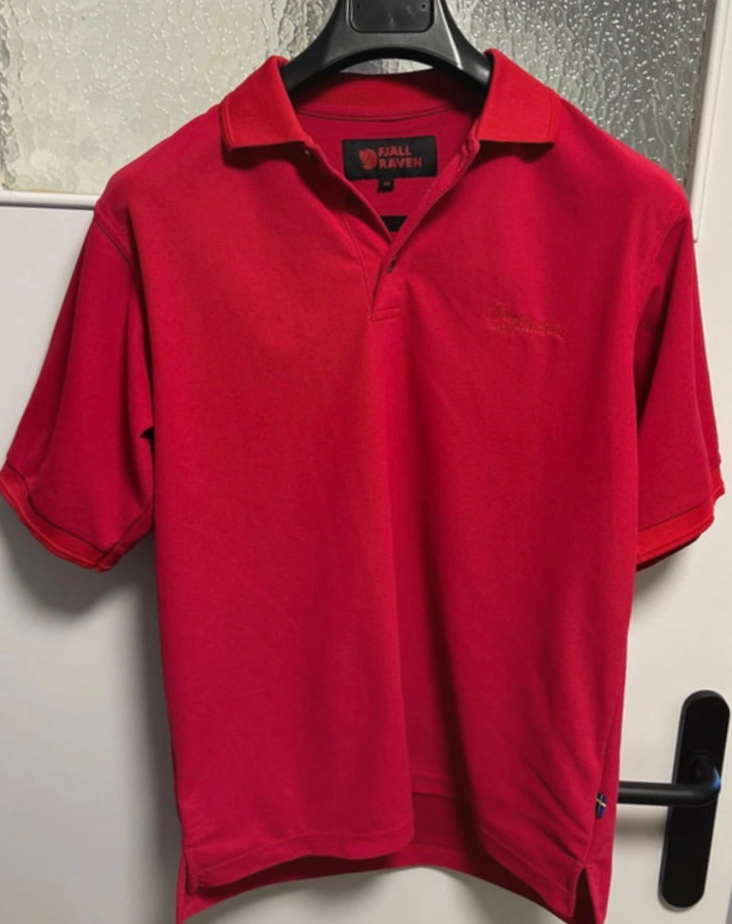 Kurzarm Polo-Shirt von Fjällräven (M Herren) rot