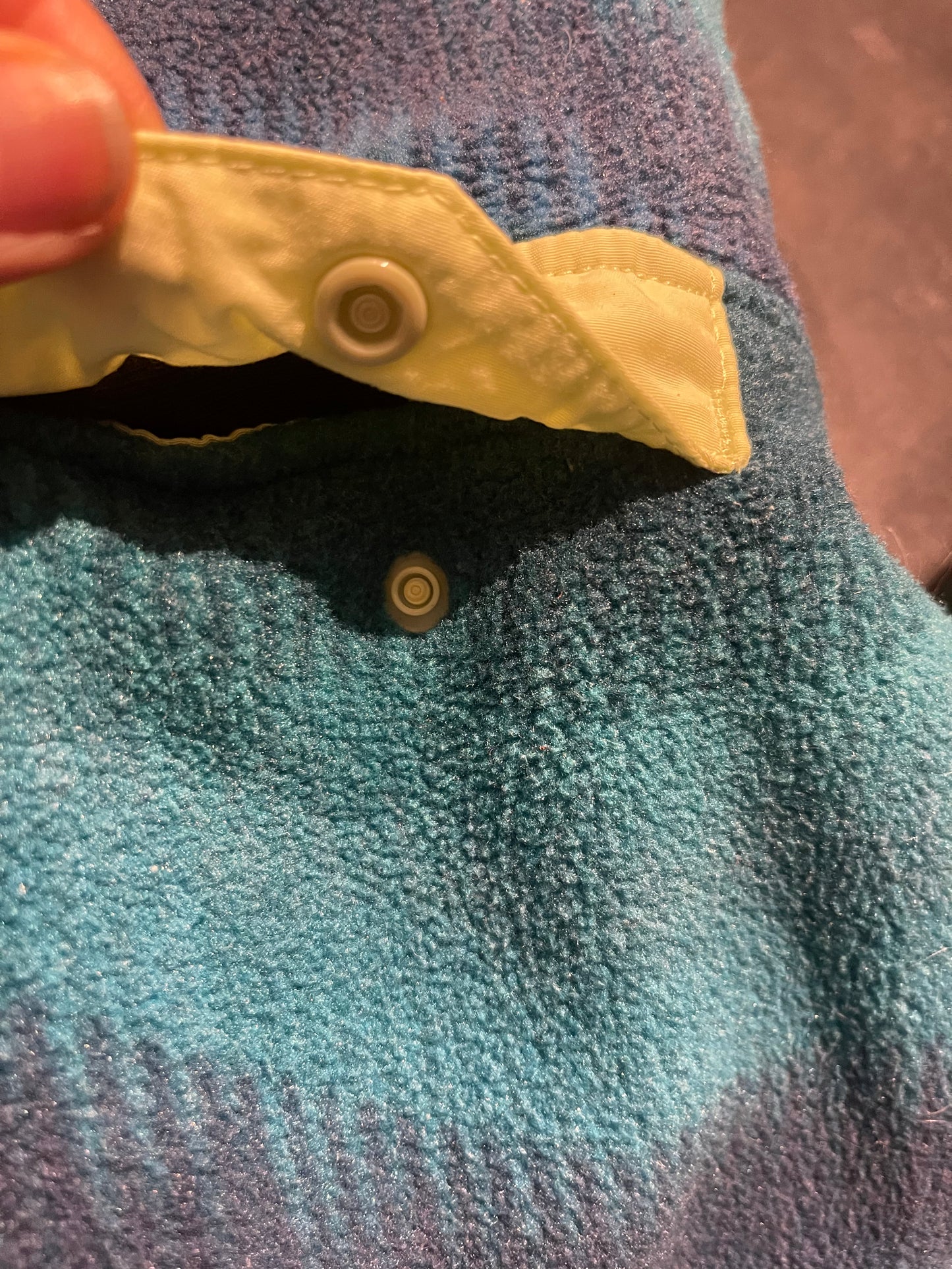 Fleece Pullover von Patagonia Synchilla (XS Damen) blau türkis