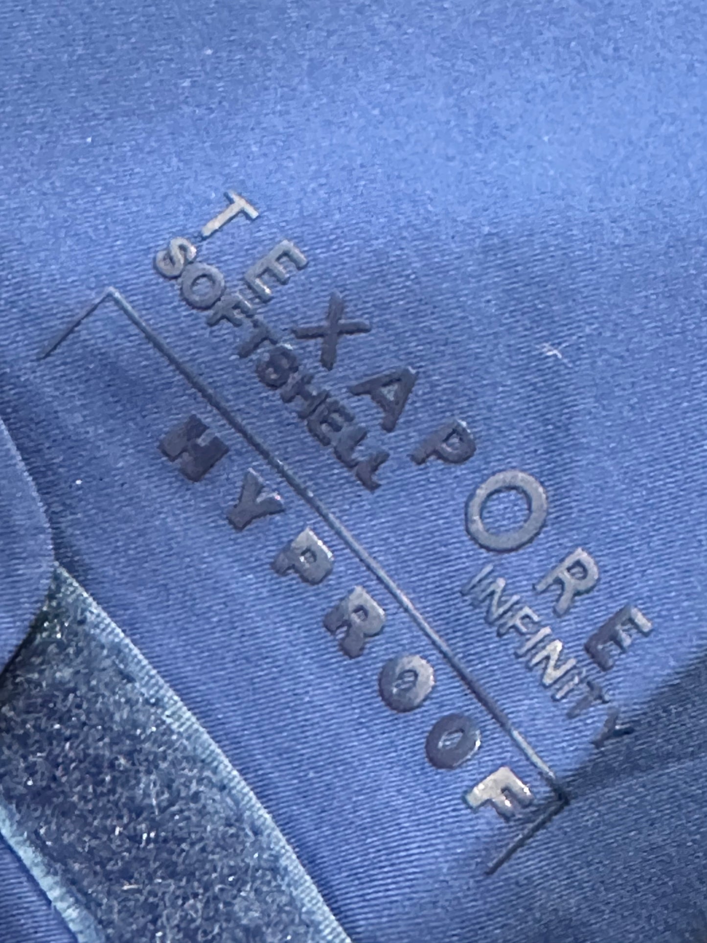 Softshell Regen Jacke Jack Wolfskin (M Herren) HyProof blau