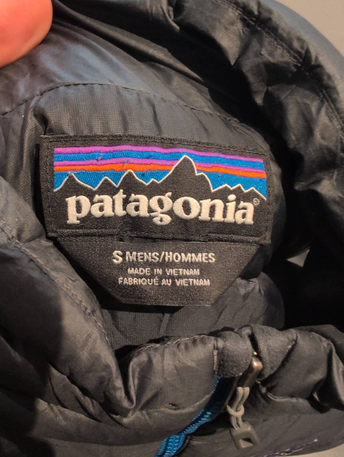 Patagonia Weste Daunen Insulation (S Herren) grau - wanderlich.com