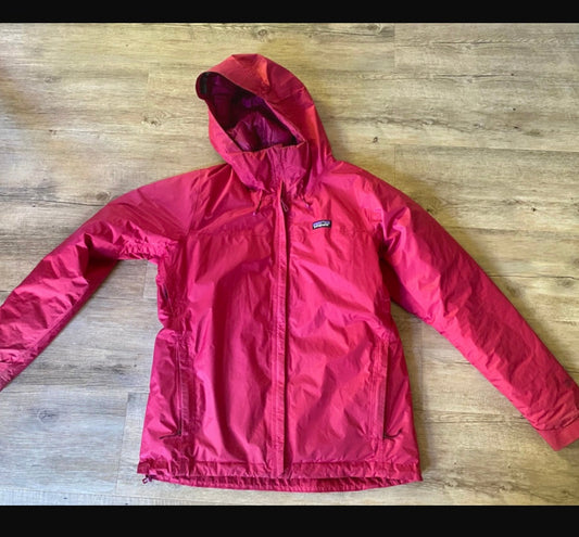 Kunstdaune Jacke von Patagonia (L Damen) wasserdicht in Magenta