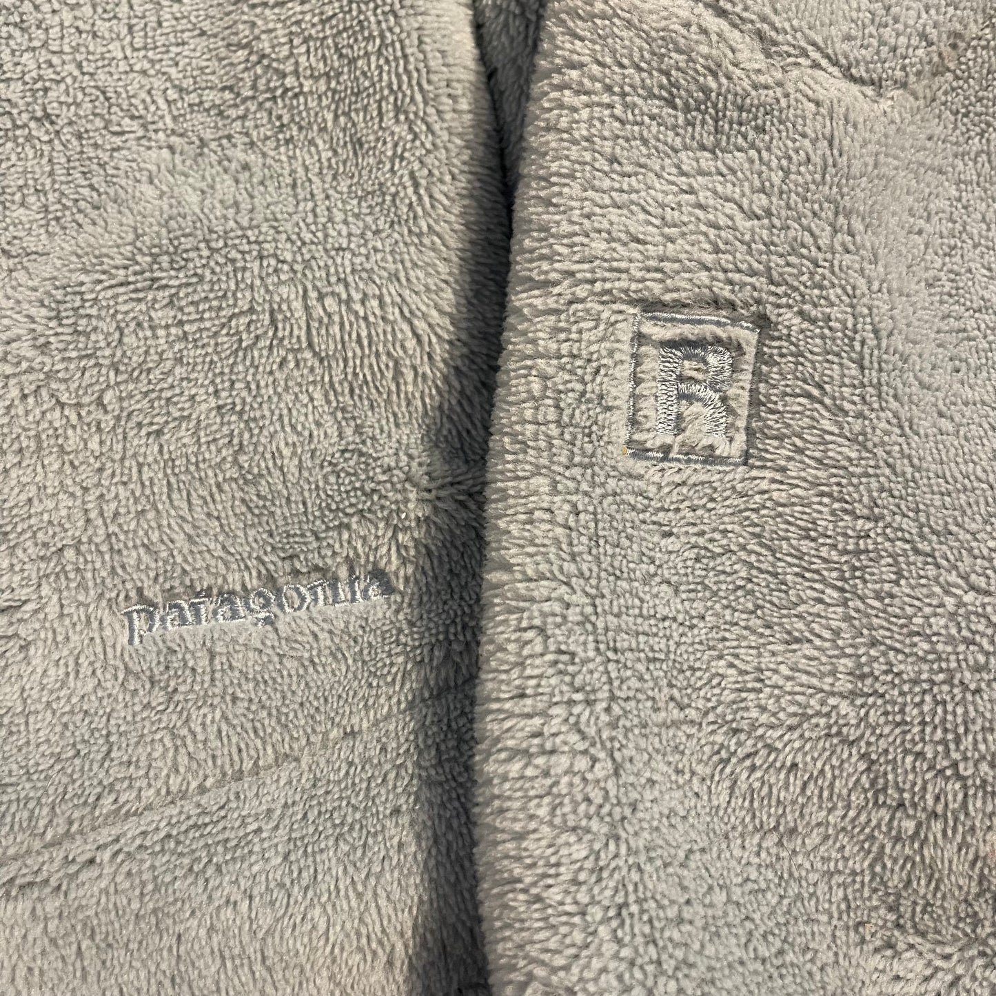 Warme Patagonia Fleece Jacke ( S Damen) Pile Optik hellblau
