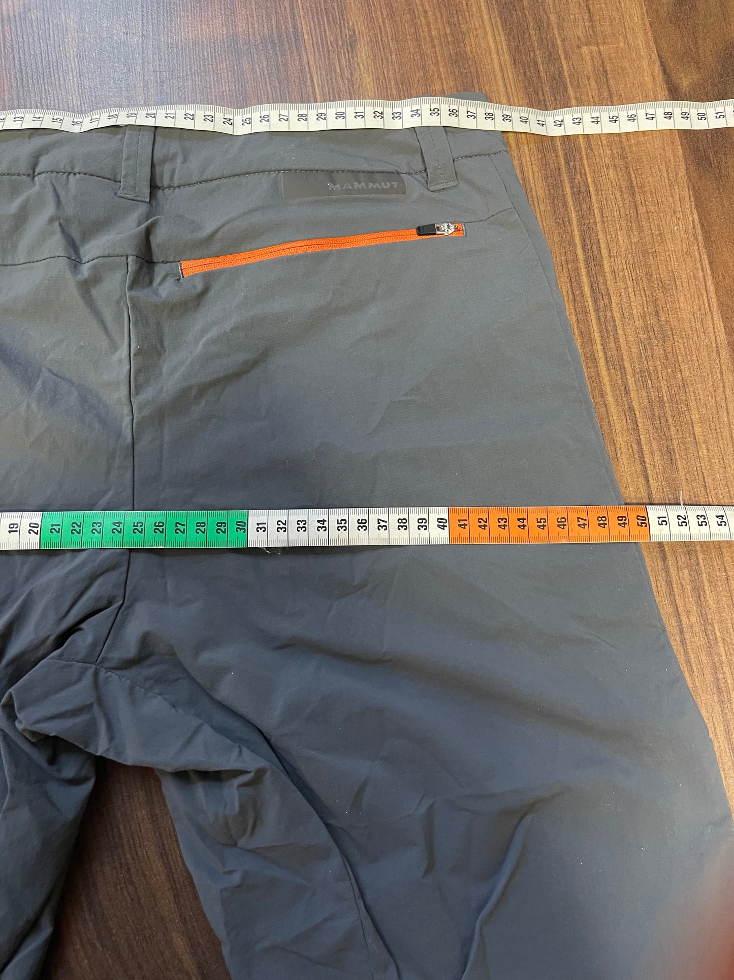 Technische Shorts von Mammut (Herren S) grau elastisch - wanderlich.com