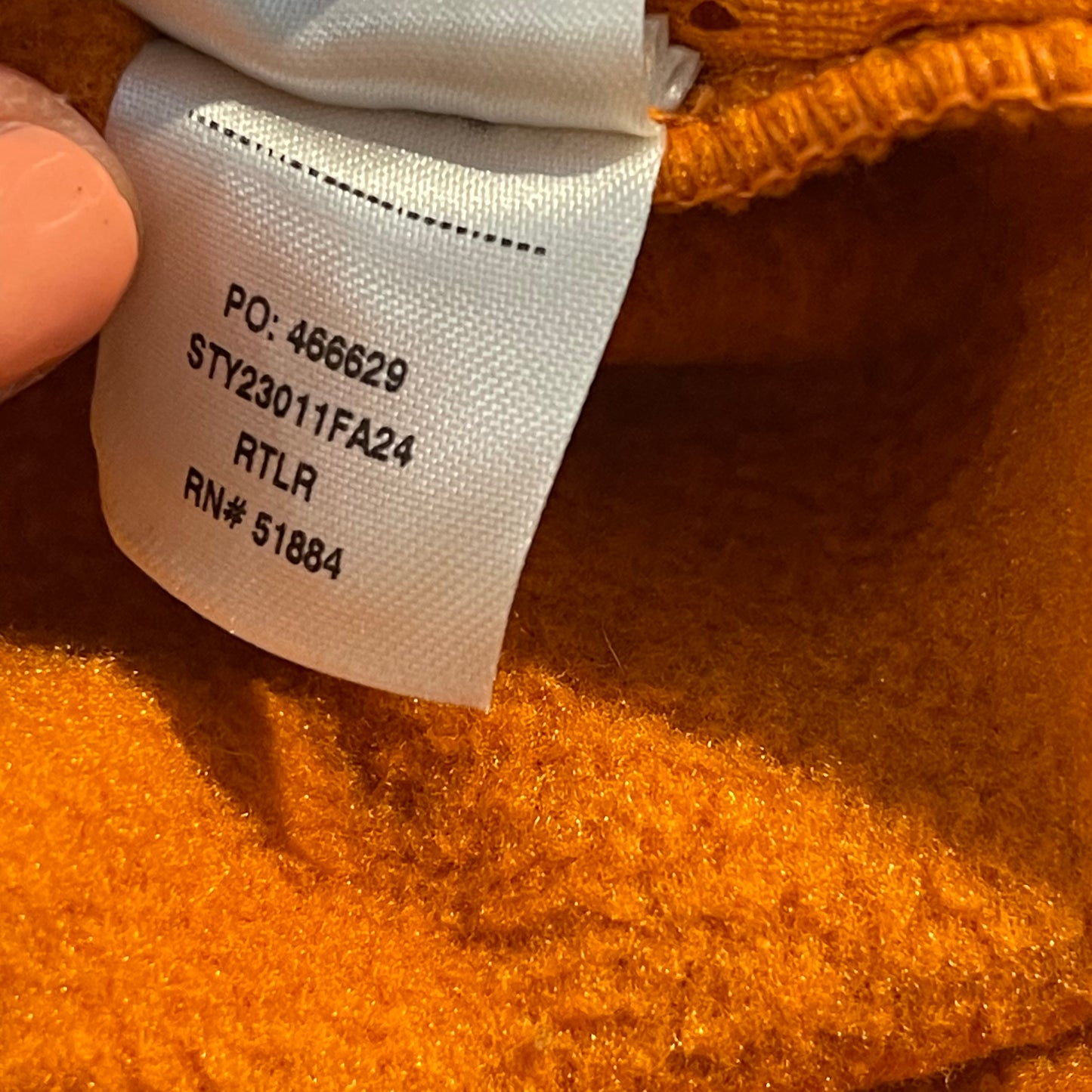 Patagonia Fleece Weste (L Herren) Synchilla orange