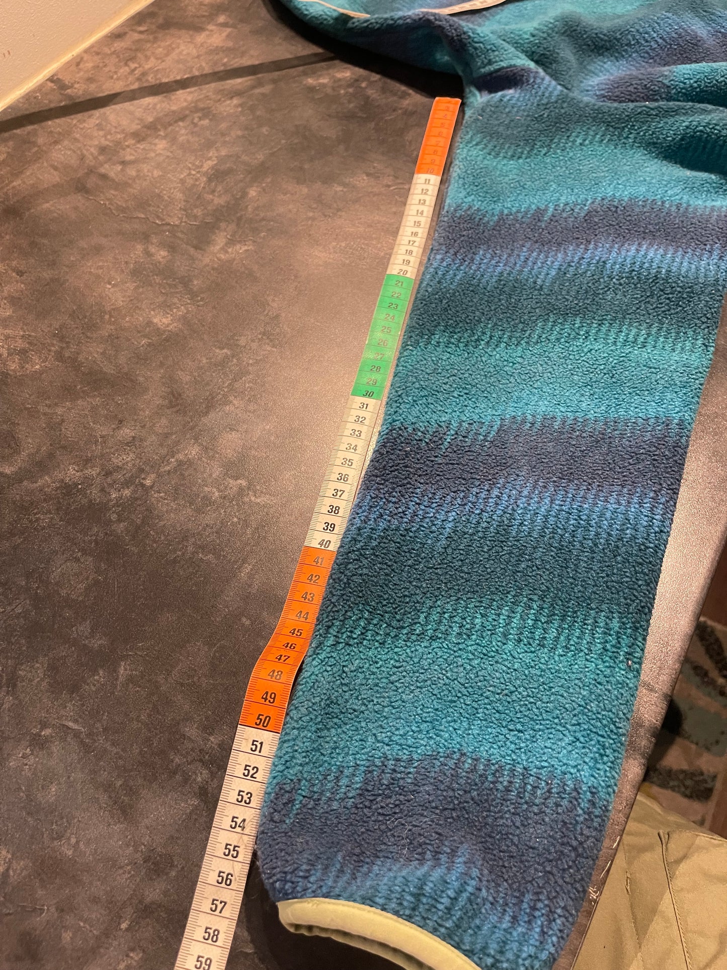 Fleece Pullover von Patagonia Synchilla (XS Damen) blau türkis