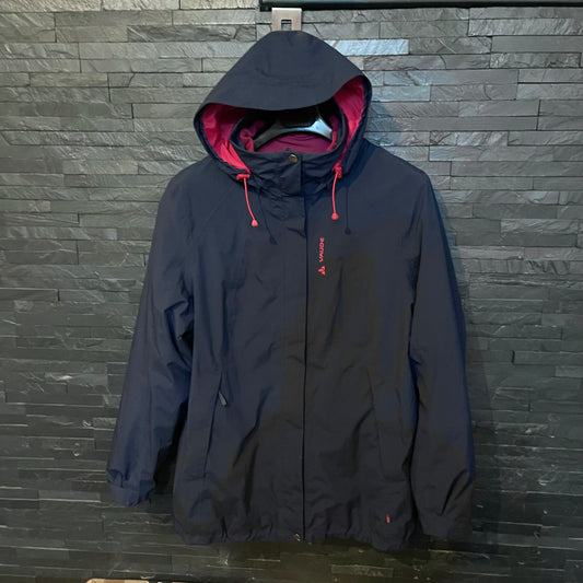 3in1 Regn Jacke von Vaude (XXL /46 Damen) wasserdicht marineblau