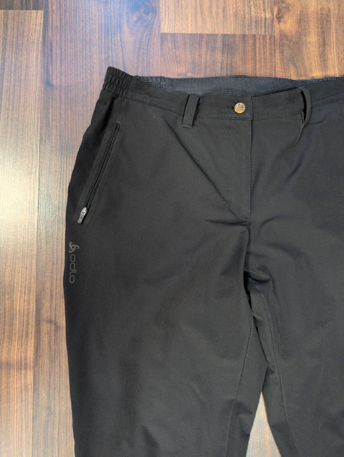 Leichte Softshell Hose von Odlo (XL : 46 Damen) Stretch schwarz