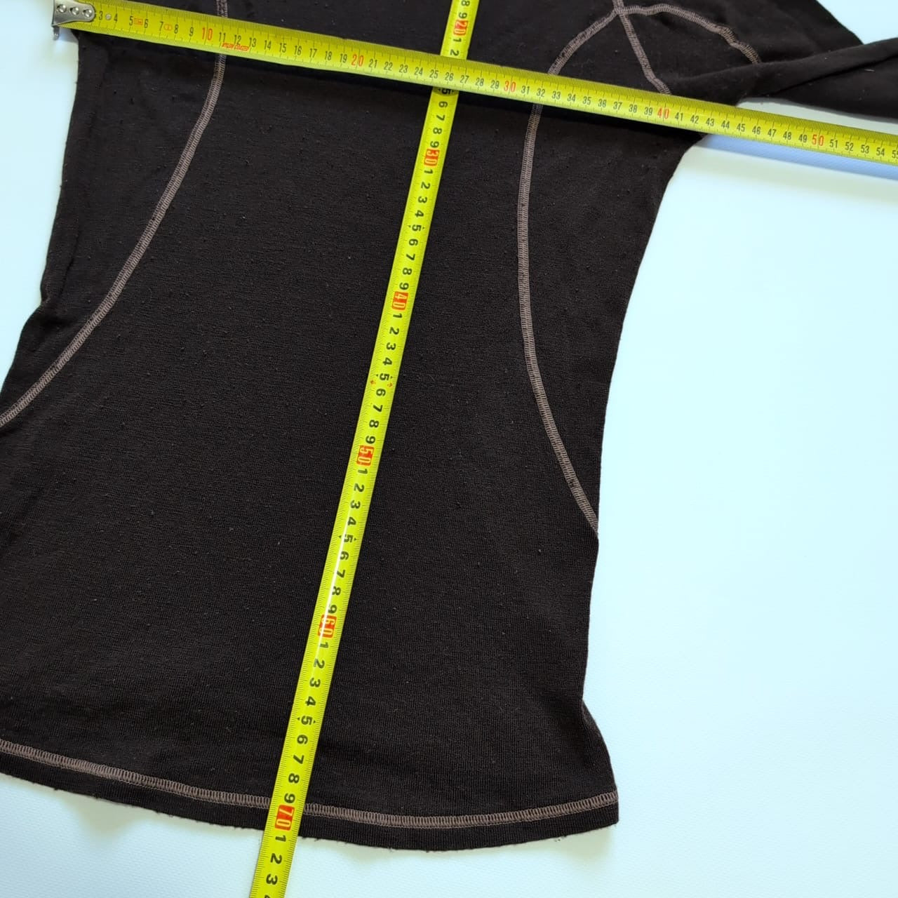 100% Merino Longsleeve von Smartwool (Damen M) Baselayer braun