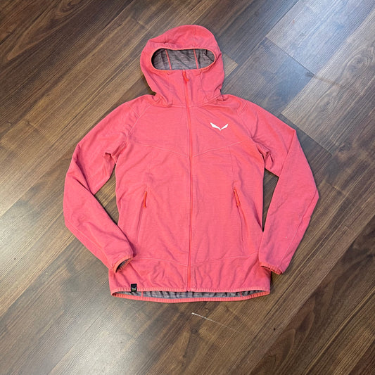 Fleece Jacke von Salewa (M Damen) Sweatshirt Hoodie rosa