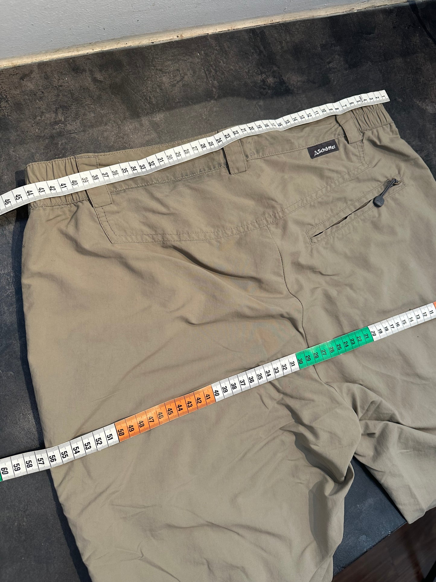 Leichte Outdoor Hose von Schöffel (L kurz Herren) beige