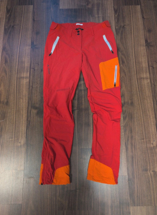 Trekking Hose von Vaude (Damen M ) leichtes Softshell rot