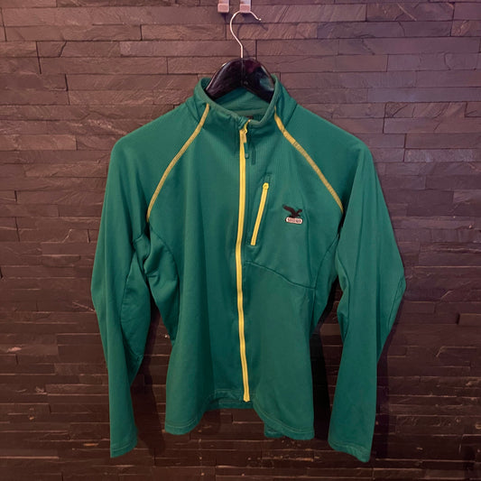 Fleece Jacke von Salewa (L Herren) Zipper Sweatshirt grün