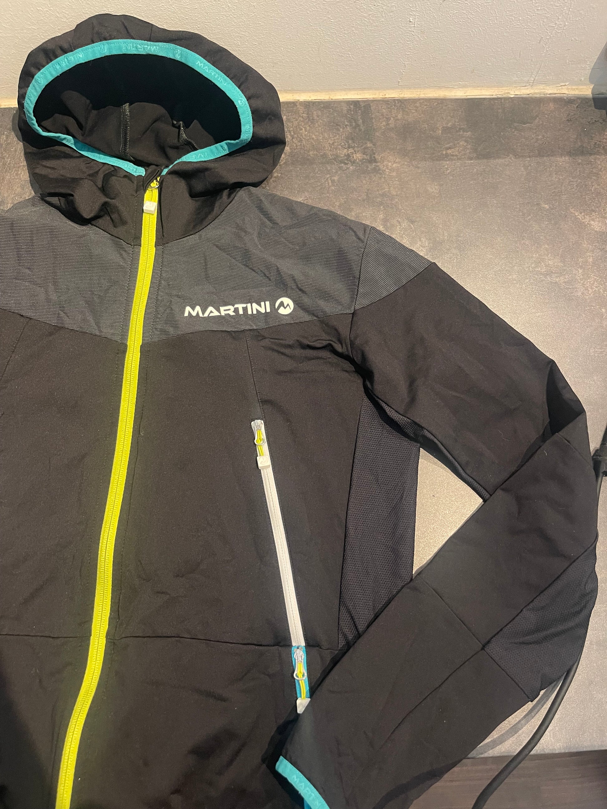 Sport Jacke von Martini (M Herren) schwarz elastisch - wanderlich.com
