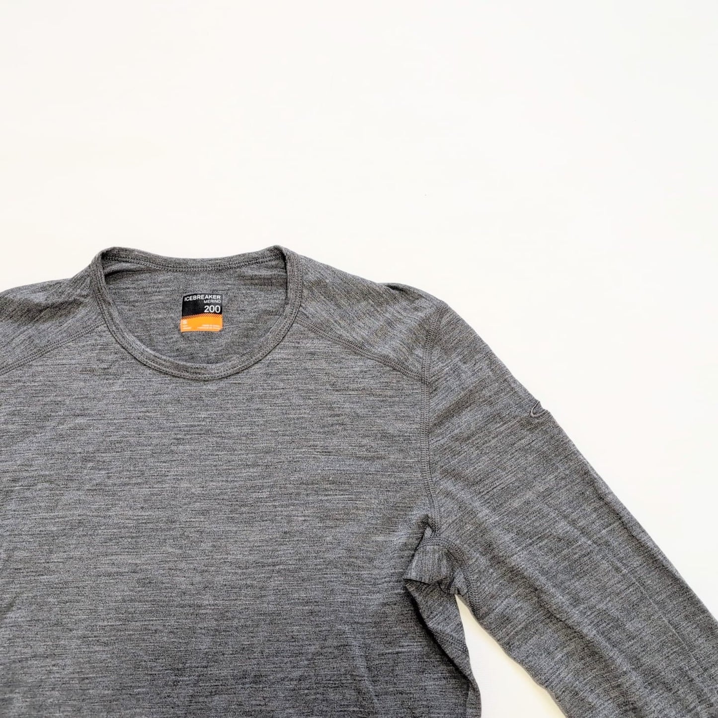 Longsleeve Icebreaker (S Herren) Merino 200 grau - wanderlich.com