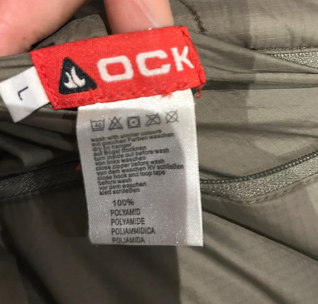 Primaloft Wende Weste (L Herren) Isolation Steppweste dunkelblau khakigrün