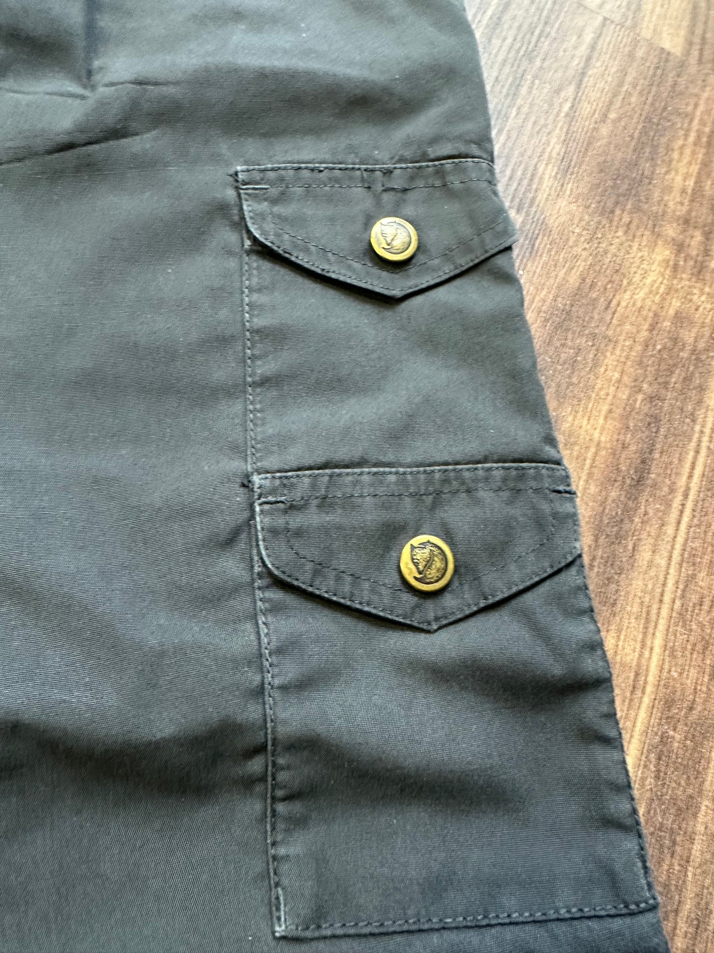 Zip Off 2in1 Hose von Fjällräven (L / 40 Damen) G-1000 grau