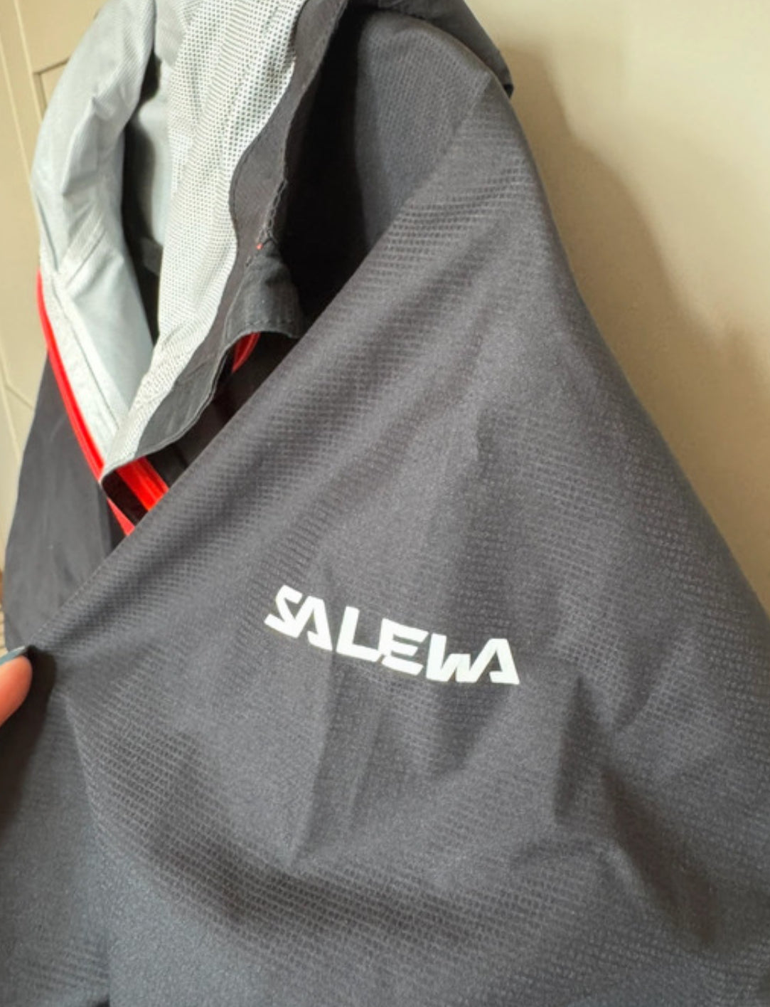 Regen Jacke von Salewa (L Damen) Hardshell schwarz