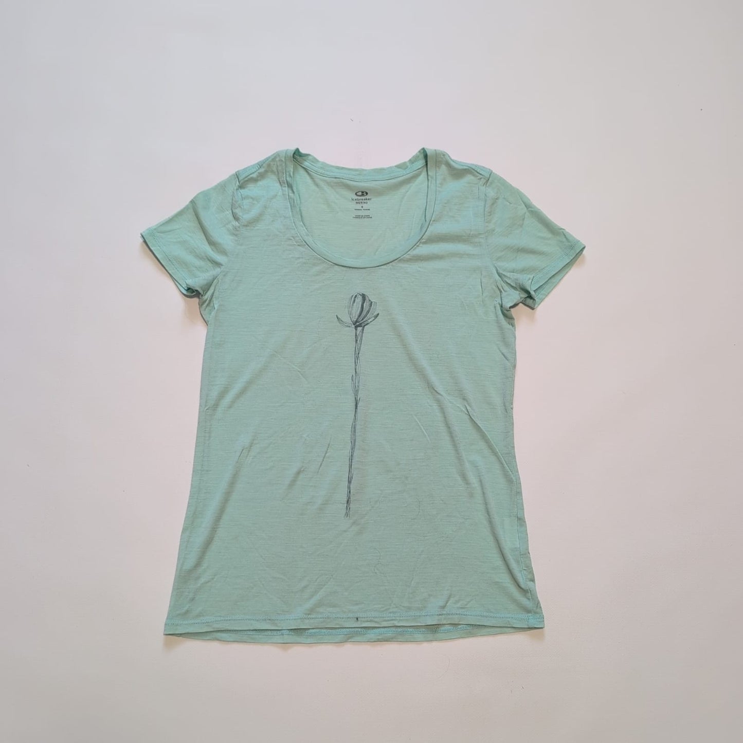 T-Shirt von Icebreaker Merino (S Damen) grün