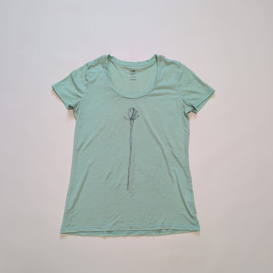 T-Shirt von Icebreaker Merino (S Damen) grün