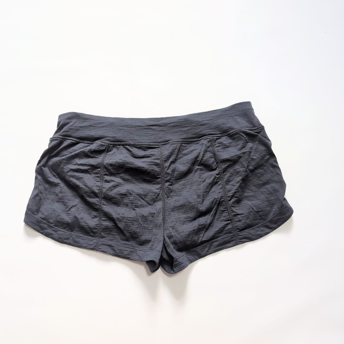 Pure Merinowolle Shorts von Icebreaker (L Damen) dunkelgrau
