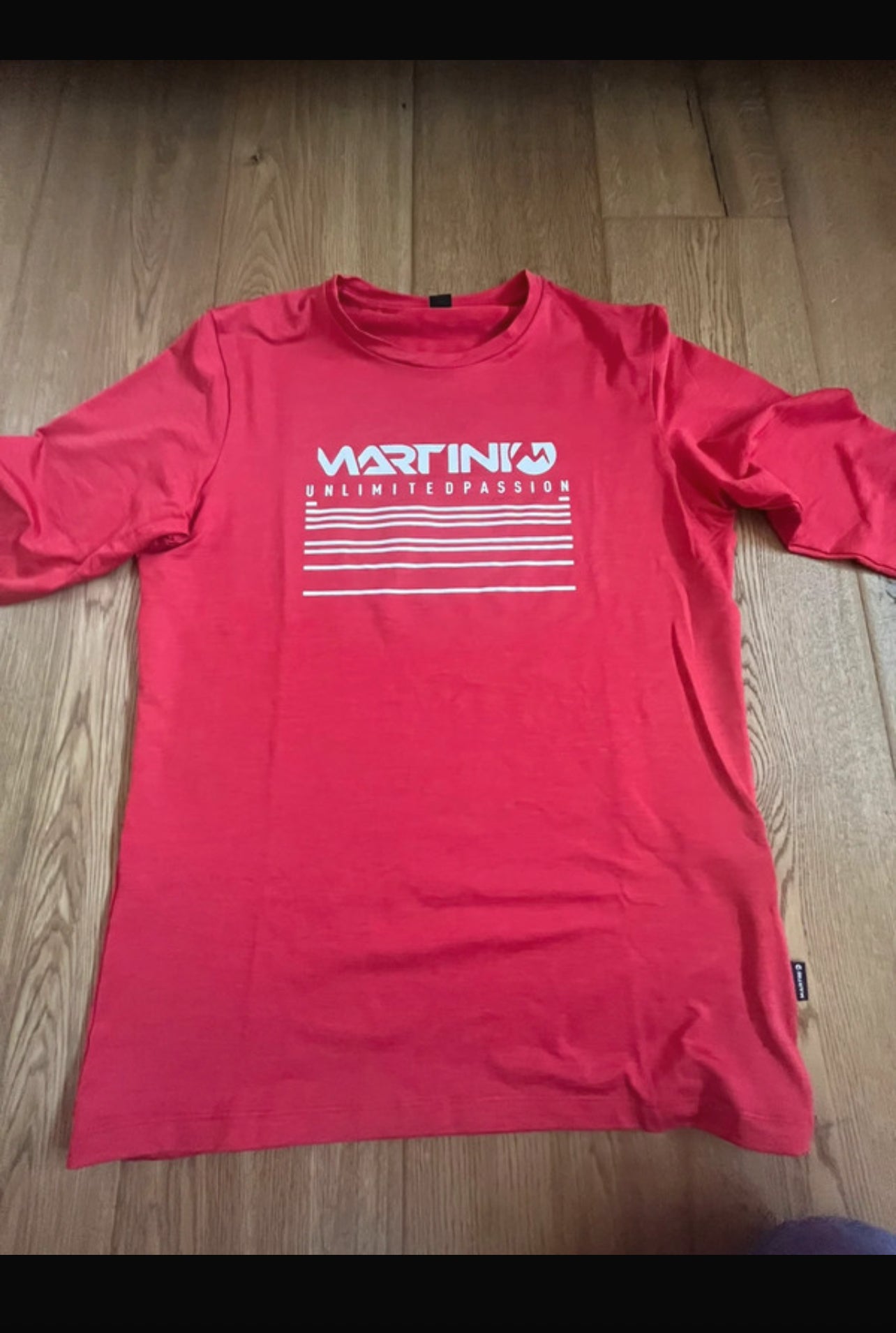 Langarm Shirt (M Herren) von Martini Stretch Longsleeve rot