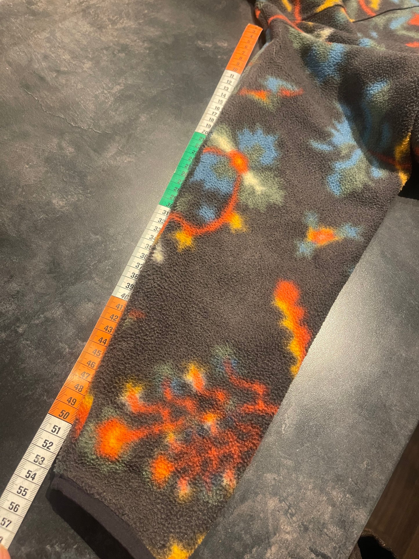 Zip Pullover Patagonia (S Herren / M Damen) Synchilla grau bunt