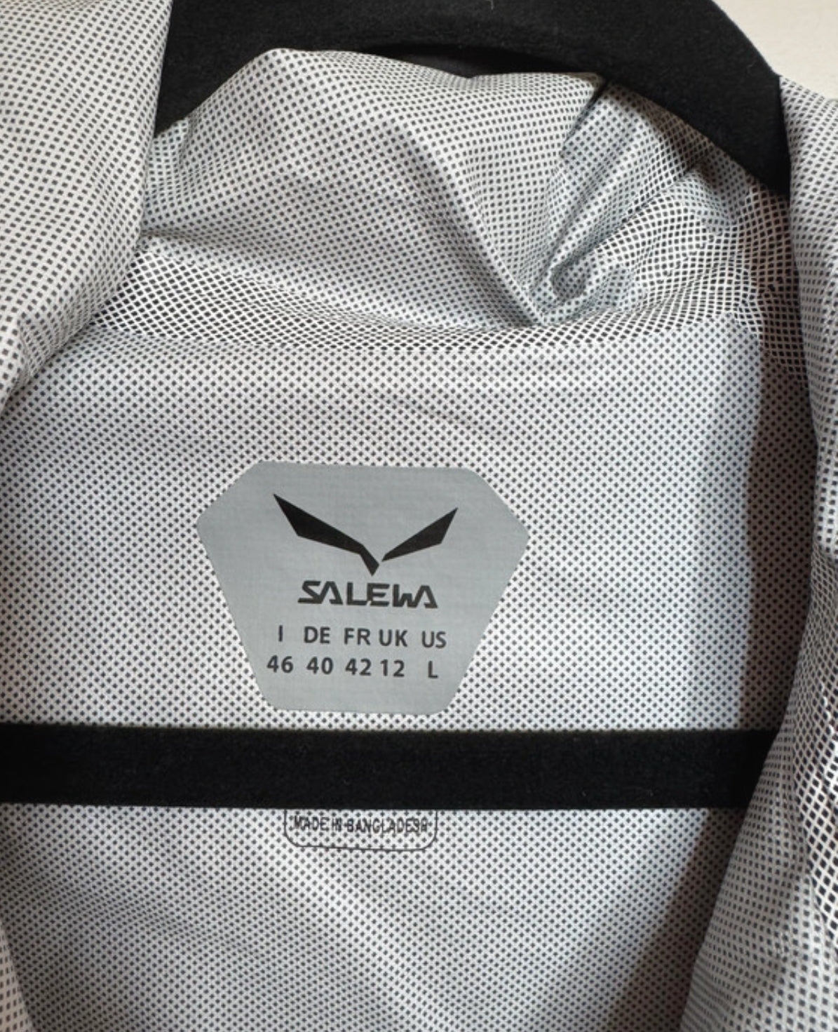 Regen Jacke von Salewa (L Damen) Hardshell schwarz