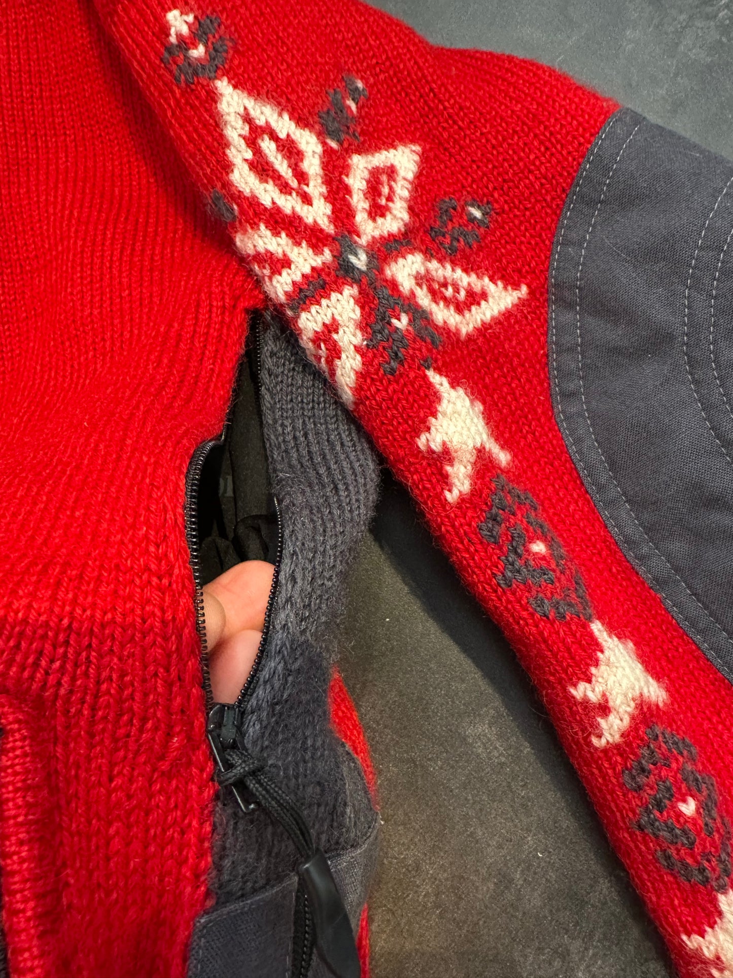 2 Lagen Pullover Dale of Norway (S Damen /XS Herr) Wolle+ Membran rot