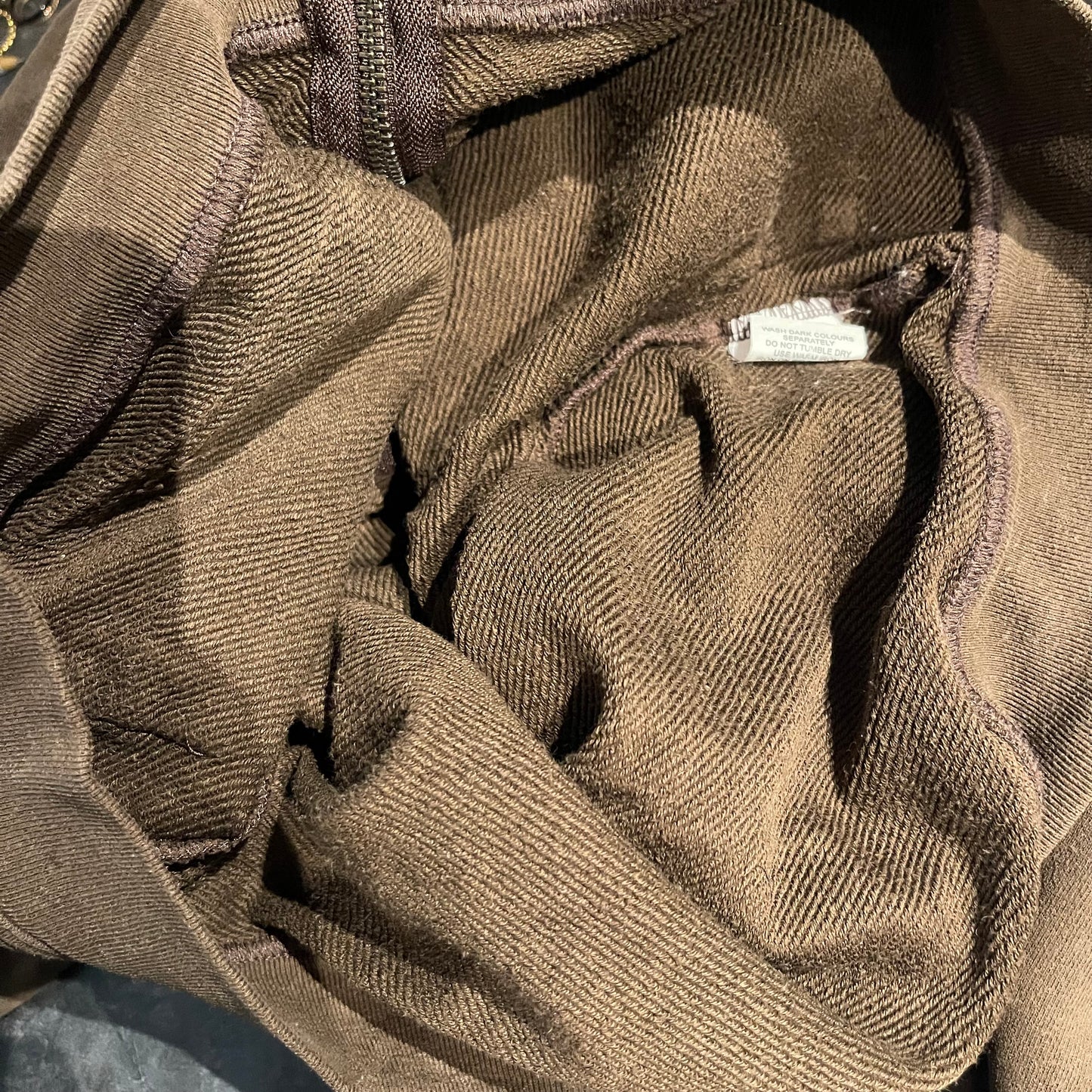 Jacke von Maloja pure Baumwolle (M Damen) Kapuzen Sweatshirt braun