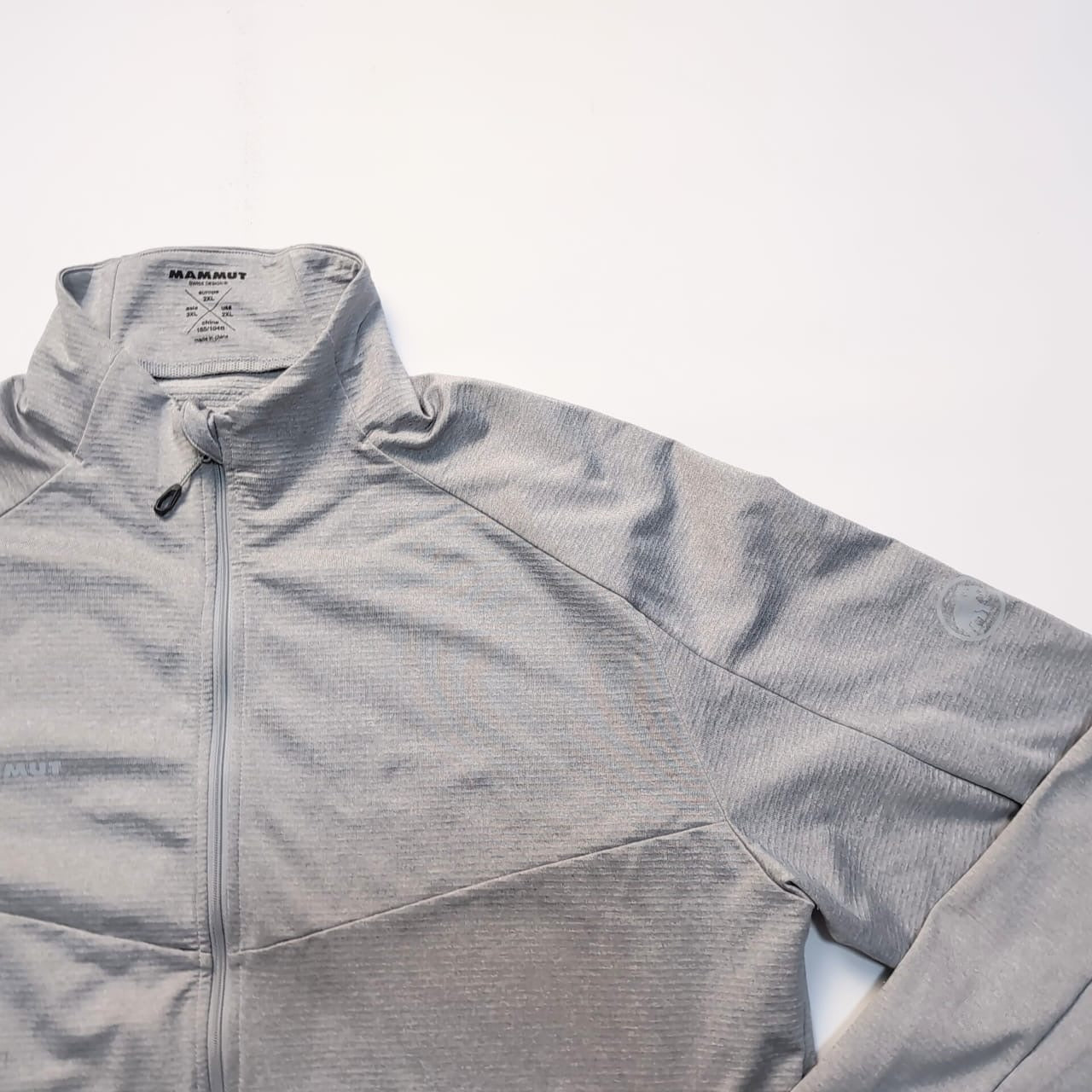Fleece Jacke von Mammut (XXL Herren) hellgrau