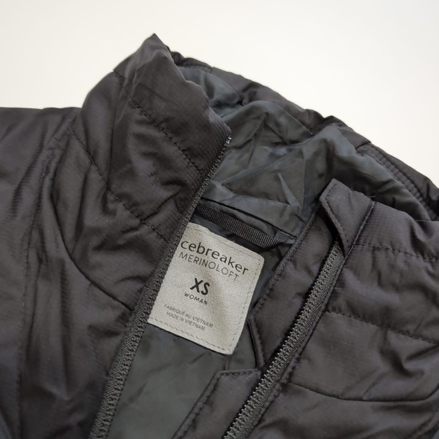 Stepp Weste von Icebreaker Merino (XS Damen) schwarz