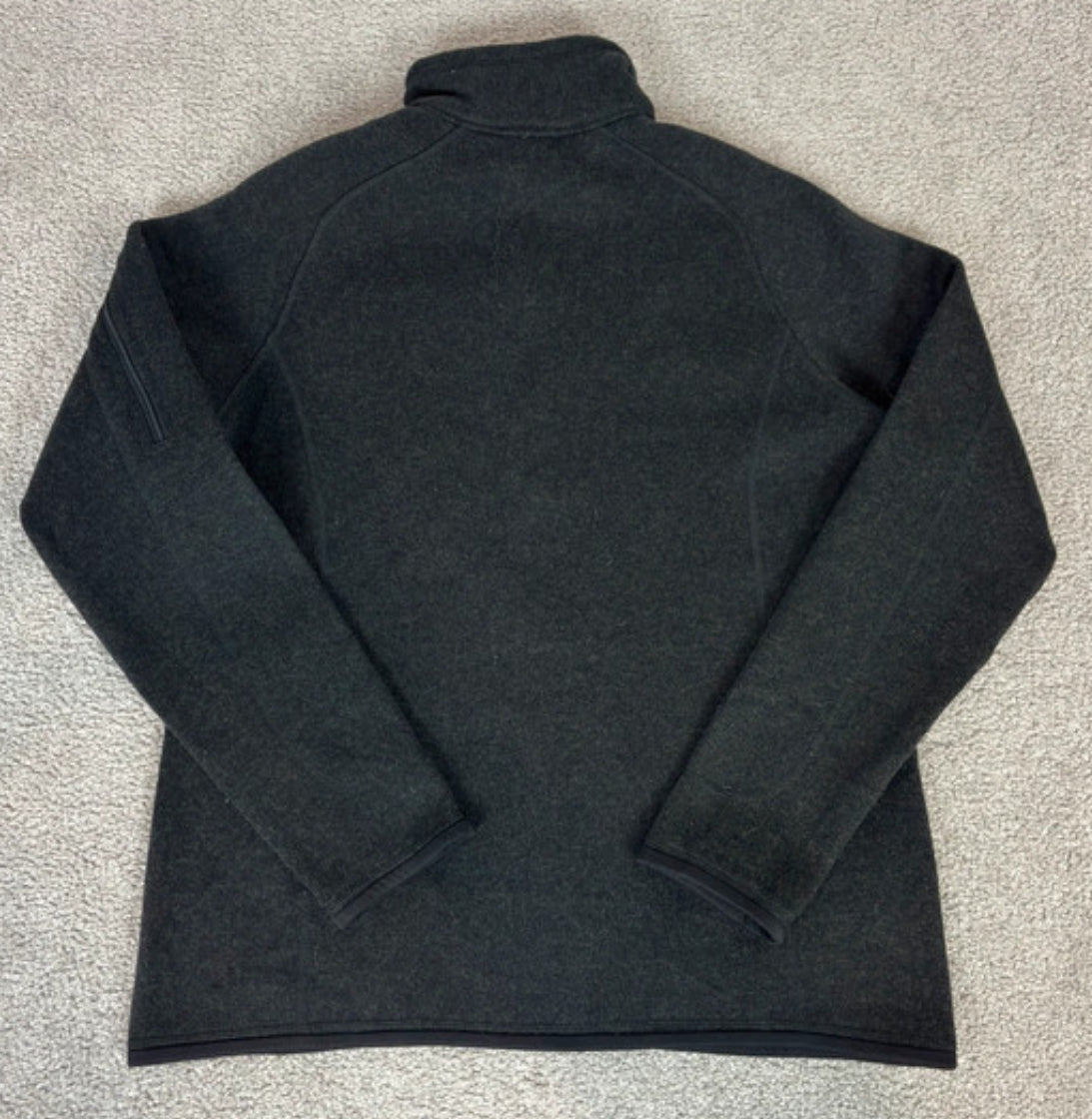 Pullover von Patagonia (L Damen) Better Fleece Strickoptik schwarz