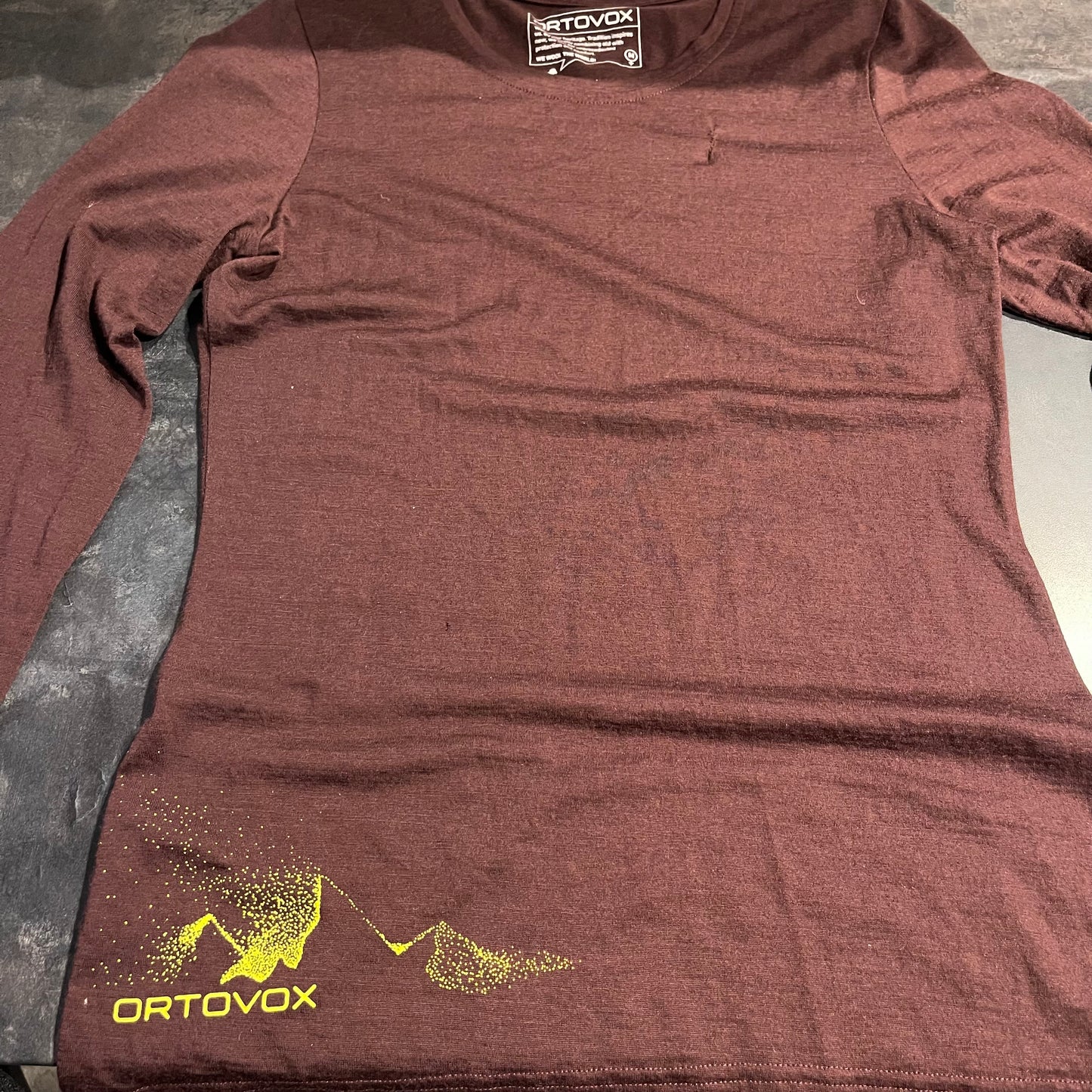 Merino Longsleeve von Ortovox (M Damen) lila