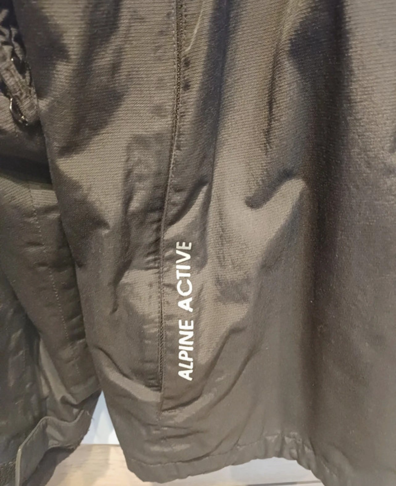 3in1 Jacke von Salewa (XXL Herren) Regenjacke + Fleece schwarz