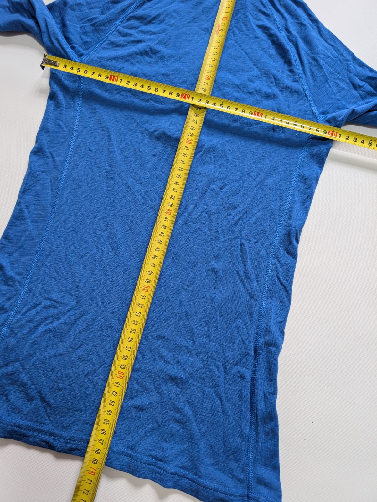 Merino 200 Longsleeve Icebreaker (Herren M) Neck Zip blau - wanderlich.com